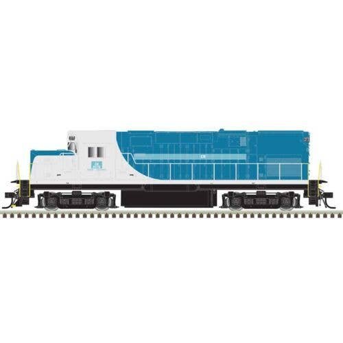 Alco C420 Low Nose - Standard DC - Master(R) Silver -- Conrail 2072 (Ex-L&HR blue, g, HO, Atlas Model Railroad Co. 10004725