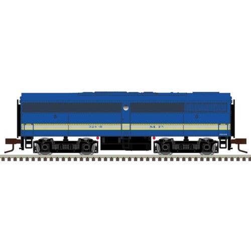 Alco FB1 - Standard DC - Master(R) Silver -- Missouri Pacific 321B (blue, gray, yello, N, Atlas Model Railroad Co. 40005078