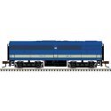 Alco FB1 - Standard DC - Master(R) Silver -- Missouri Pacific 321B (blue, gray, yello, N, Atlas Model Railroad Co. 40005078