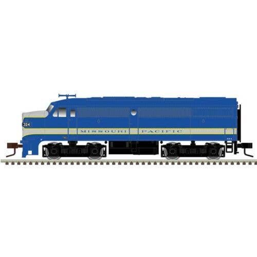 Alco FA1 Large Numberboards - Standard DC - Master(R) Silver -- Missouri Pacific 324 , N, Atlas Model Railroad Co. 40005061