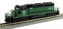 EMD SD40-2 Early Production - Standard DC -- Burlington Northern 6361 (Cascade Green, black, white, N, Kato USA Inc 1764823
