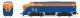 Baldwin RF16 Sharknose A-Unpowered B Set w/Sound & DCC - Paragon4(TM) -- Central Railroa, HO, Broadway Limited Imports 7700