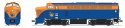 Baldwin RF16 Sharknose A-Unpowered B Set w/Sound & DCC - Paragon4(TM) -- Central Railroa, HO, Broadway Limited Imports 7700