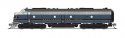 EMD E8A/Unpowered B Set w/Sound & DCC - Paragon4(TM) -- Baltimore & Ohio 92, 52X (blue, g, N, Broadway Limited Imports 8813