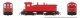 EMD SW9 - ESU LokSound and DCC -- Painted, Unlettered (red, black), HO, Rapido Trains Inc 27598
