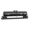 56′ General-Service Tank Car - Ready to Run -- Canadian Pacific 415635 (black, yellow conspicuity marks), N, Micro Trains Line