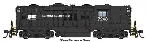 EMD GP9 Phase III - LokSound 5 Sound and DCC -- Penn Central 7267, HO, WalthersProto 42732
