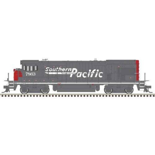 GE B30-7 Low Nose - Sound and DCC - Master(R) Gold -- Southern Pacific 7828 (gray, r, HO, Atlas Model Railroad Co. 10004723
