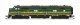 EMD E7A - Sound & DCC - Paragon4(TM) -- Maine Central 705 (green, Dulux Gold), N, Broadway Limited Imports 8765