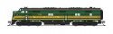 EMD E7A - Sound & DCC - Paragon4(TM) -- Maine Central 705 (green, Dulux Gold), N, Broadway Limited Imports 8765