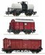 3 piece set: Branch line goods train, FS, HO, Roco 6600229