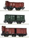 3 piece set: Goods train, K.Bay.Sts.B., HO, Roco 6600223