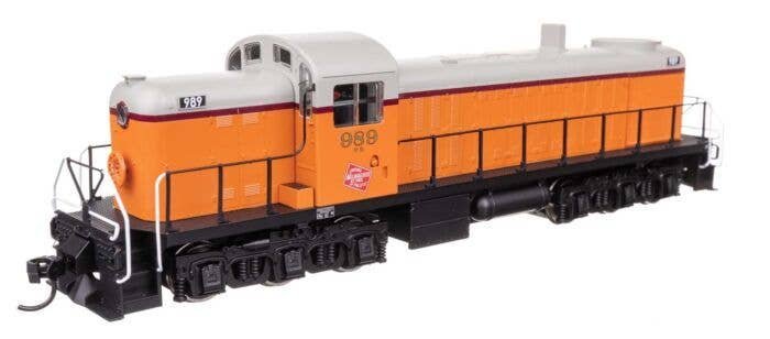 Alco RSC-2 - ESU(R) Sound and DCC -- Milwaukee Road 989, HO, WalthersMainline 20717