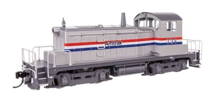 EMD SW1 - ESU(R) Sound & DCC -- Amtrak 734, HO, WalthersMainline 19236