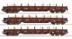 3 piece set (2): “Sand train”, DR, HO, Roco 77042
