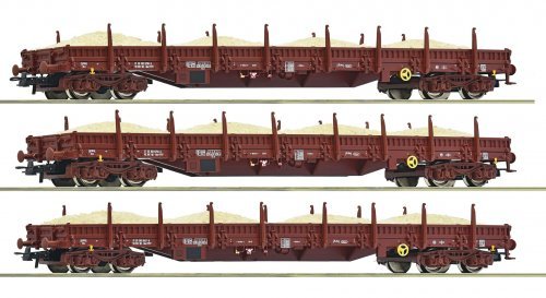3 piece set (2): “Sand train”, DR, HO, Roco 77042