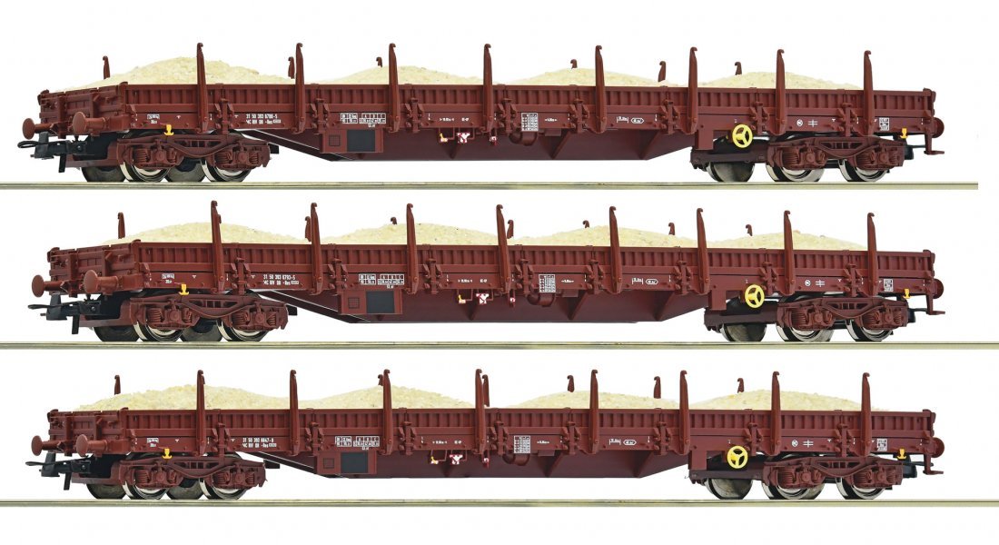 3 piece set (2): “Sand train”, DR, HO, Roco 77042