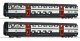 2 piece set: 1st class double-deck coaches, SBB, HO, Roco 6200215