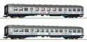 2 piece set: 2nd class commuter coaches, DB, HO, Roco 6200206
