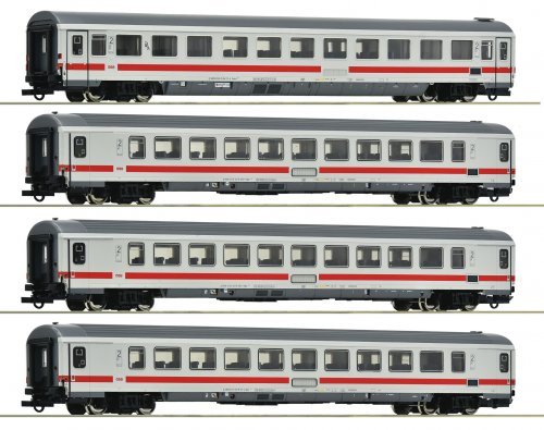 4 piece set: Express train coaches, ÖBB, HO, Roco 6200187