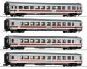 4 piece set: Express train coaches, ÖBB, HO, Roco 6200187