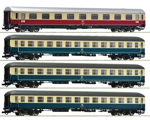 4 piece set: IC 511 "Chiemgau", DB, HO, Roco 6200154