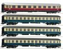 4 piece set: IC 511 "Chiemgau", DB, HO, Roco 6200154