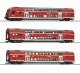 3 piece set: Double-deck coaches, DB AG, HO, Roco 6220144