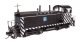 EMD NW2 - Standard DC -- Atchison, Topeka & Santa Fe 2412 (A. T. & S. F. Zebra Scheme, black, whit, HO, WalthersProto 50502