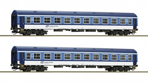 2 piece set (2): Coaches, CD, TT, Roco 6280020