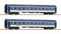 2 piece set (2): Coaches, CD, TT, Roco 6280020