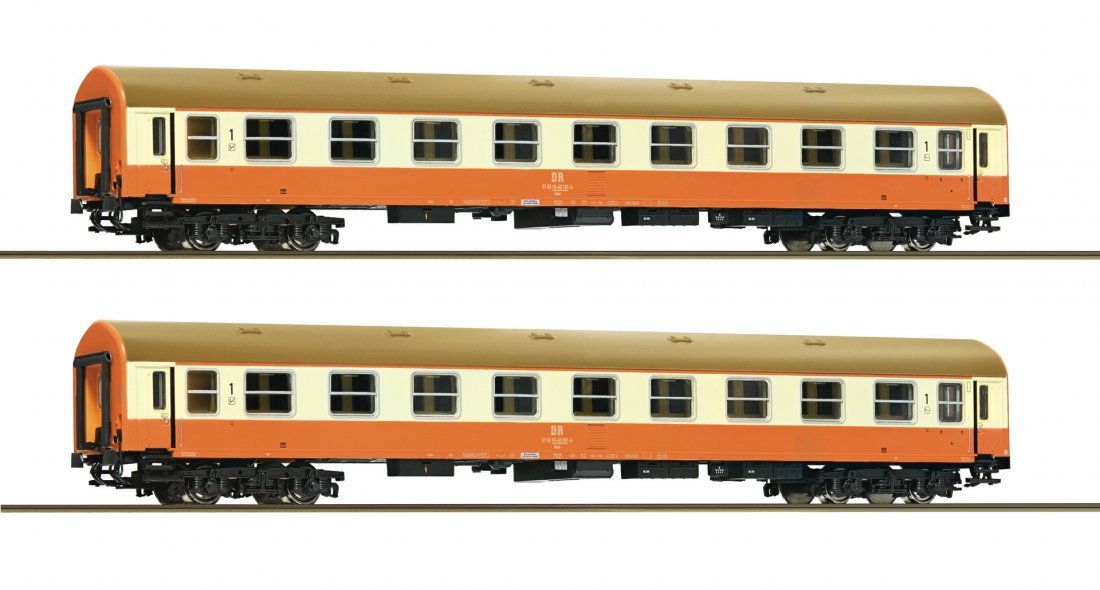 2 piece set (1): 1st class coaches, DR, TT, Roco 6280016