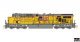 GE ES44AC GEVO - DCC -- Union Pacific 7777 (Armour Yellow, gray, US Flag, Building America), N, Kato USA Inc 1768967DCC