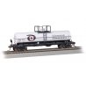 Chemical Tank Car - Ready to Run -- Diamond Chemicals SHPX 19419 (white, black, red), HO, Bachmann Industries 75801