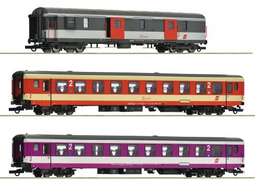 3 piece set (1): Express train "D 704", ÖBB, HO, Roco 6200127
