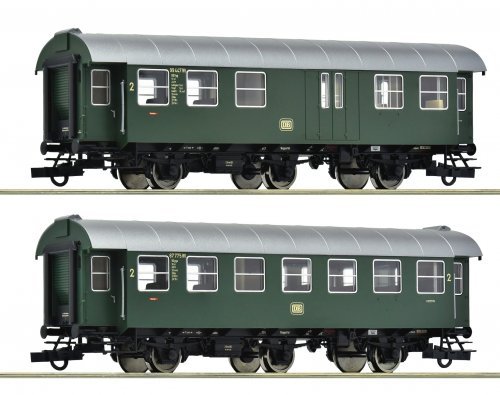 2 piece set (2): Conversion coaches, DB, HO, Roco 6200124