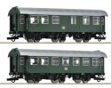 2 piece set (2): Conversion coaches, DB, HO, Roco 6200124