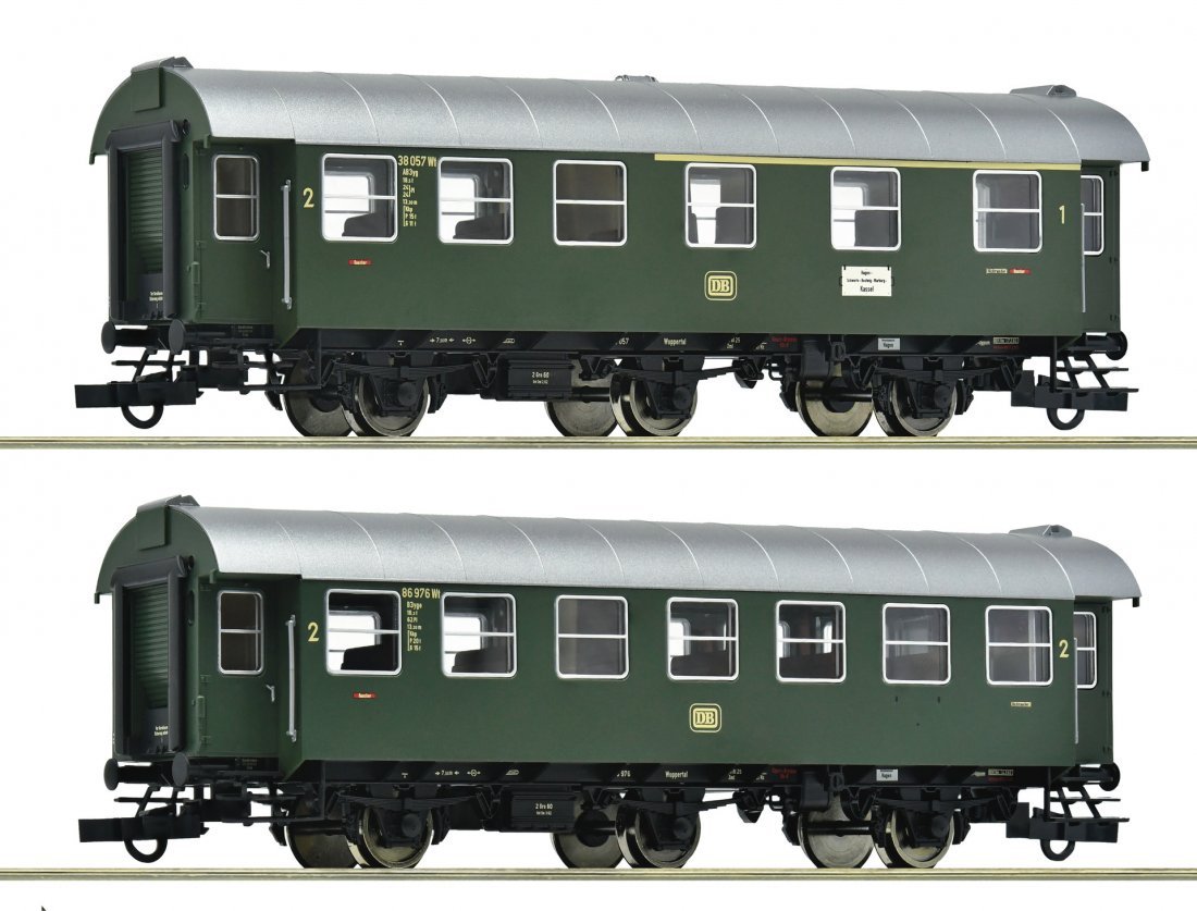 2 piece set (1): Conversion coaches, DB, HO, Roco 6200123