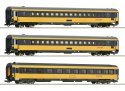 3-piece set: Passenger coaches, Regiojet, HO, Roco 6200082