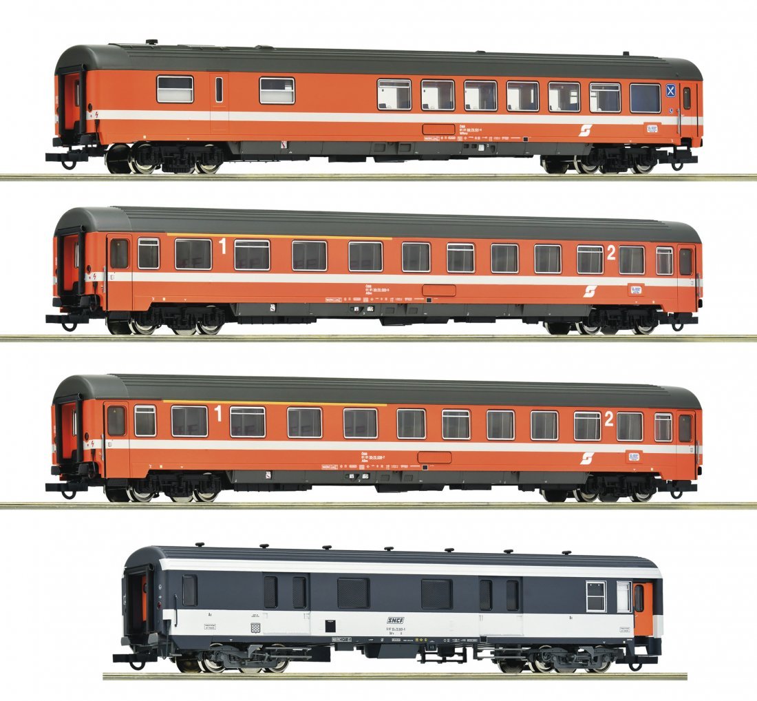 4-piece set 1: "Arlberg-Express", ÖBB, HO, Roco 6200077