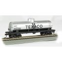40′ Single-Dome Tank Car - Ready to Run - Silver Series(R) -- Texaco, HO, Bachmann Industries 17828