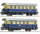 2 piece set: Ribbed coaches, ÖBB, HO, Roco 6200081