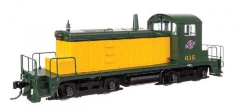 EMD SW1 - Standard DC -- Chicago & North Western(TM) 615, HO, WalthersMainline 9242