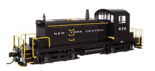 EMD SW1 - Standard DC -- New York Central 672, HO, WalthersMainline 9246