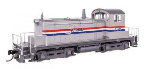 EMD SW1 - Standard DC -- Amtrak 736, HO, WalthersMainline 9237