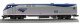 GE P42 Genesis - Standard DC -- Amtrak 180 (Phase Vb Late silver, blue, red), HO, Kato USA Inc 376118