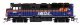 EMD F40PH Commuter Version - Standard DC -- Chicago Metra 149 (2024 Scheme, blue, black, orange, m, HO, Kato USA Inc 376575