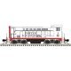 Baldwin VO1000 - Standard DC - Master(R) Silver -- Port of Los Angeles 1 (white, red), N, Atlas Model Railroad Co. 40005963