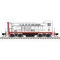 Baldwin VO1000 - Standard DC - Master(R) Silver -- Port of Los Angeles 1 (white, red), N, Atlas Model Railroad Co. 40005963