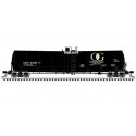 Trinity 25,500-Gallon Tank Car 3-Pack - Ready to Run - Master(R) -- Owensboro Grain GATX 54562, 54575, 54596 (black, white, yell